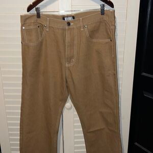 Code one brown denim jeans size 38 x 30